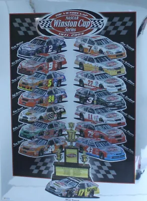 Matt Kenseth 2003   Victory Lap   Winston Cup Series Original Sam Bass Print • $29