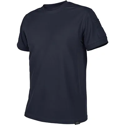 £17.90 • Buy Helikon Tactical Mens Cadet T-shirt Thermo Active Patrol Navy Marine Top Blue