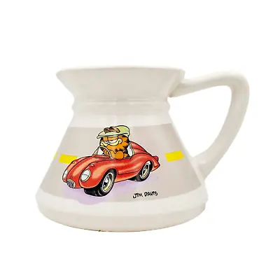 Vintage Enesco Garfield No Spill Travel On The Road Coffee Mug With Box • $26.95