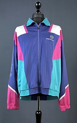 Sergio Tacchini Vintage Men's Colorful Jacket Size 54 • $35