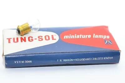 Tung-Sol Mica Lamp Type 10-No. 57 Bayonet Ba9s / G4 1/2 14V 3W NOS • $8.44