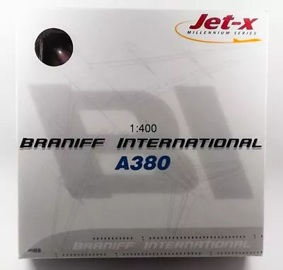 Jet-X Braniff International A380-841QC 'Yellow Jellybean' 1/400 Scale Model • $31.75