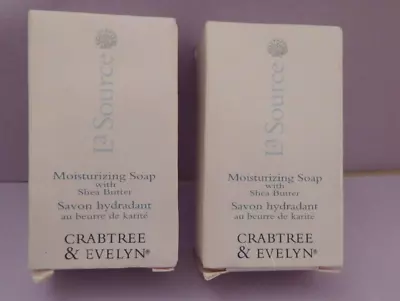 2 X Crabtree And Evelyn La Source  Travel Size Soap 30g Each • £4.50