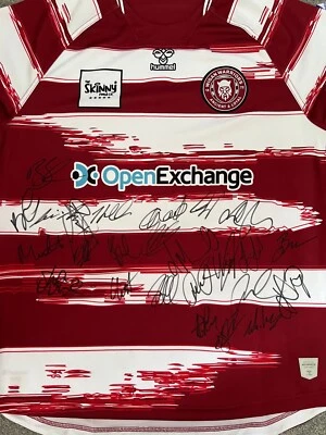 £199.99 • Buy Wigan Warriors Squad Signed 2023 Home Shirt Smith, Marshall, Havard