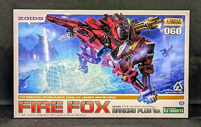 KOTOBUKIYA HMM ZOIDS RZ-046 Fire Fox Marking Plus Ver. Total Length New With Box • £66.88