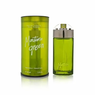 Montana Green By Claude Montana For Men 1.0 Oz EDT Spray Brand New • $27.99