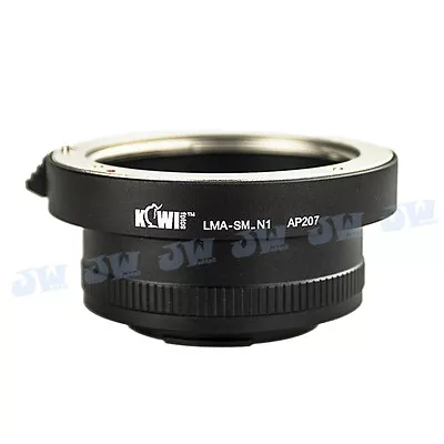 Sony Alpha Minolta Ma Af Lens To Nikon 1 Mount N1 V1 J1 J2 J3 S1 Camera Adapter • $24.99