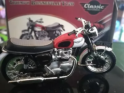 Classic Motorcycles Atlas Collections Triumph Bonneville 1967 T120 1:24 2011 • $25.75