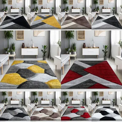 £23.99 • Buy Modern Large Shaggy Rugs Long Hallway Runner Living Room Rugs Bedroom Carpet Mat