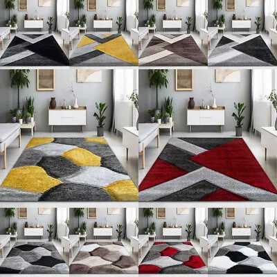 £13.99 • Buy Modern Large Shaggy Rugs Long Hallway Runner Living Room Rugs Bedroom Carpet Mat