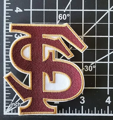 Florida State Seminoles Iron Or Sew On 3.5  Embroidered Patch ~FREE Mailing!! • $6.95