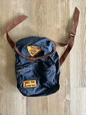 VINTAGE CAMP TRAILS Navy Blue Kids Mee Too Daypack Smokey The Bear • $24.95