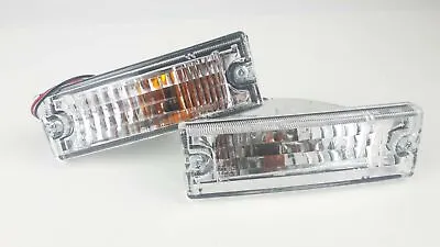 Crystal Clear For Holden Rodeo TF UTE 1988-2003 Front Bumper Bar Light Indicator • $42.99