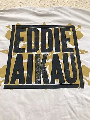 Nwot Quiksilver Eddie Aikau Would Go 2008 Ohana Hawaii Super Rare Large Beige T- • $39.99