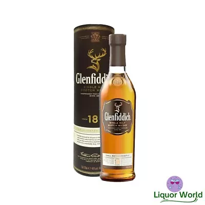 Glenfiddich 18 Year Old Single Malt Scotch Whisky Miniature 200mL • $118.90