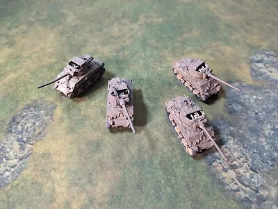 M36 Jackson Platoon -4 Tanks- Flames Of War 15mm Battlefront • $25