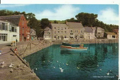 Cornwall Postcard - The Quay - Padstow - Ref 14715A • £2.10