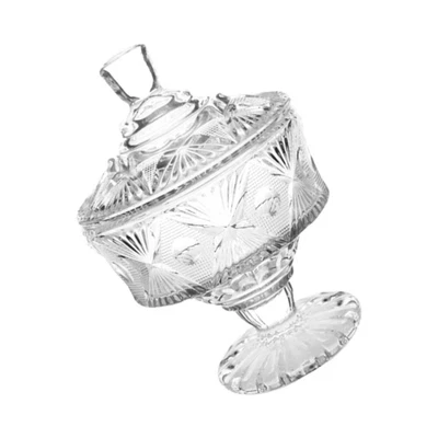 £27.11 • Buy Glass Candy Jar Candy Buffet Shower Tote Home Decor Jewelry Plate