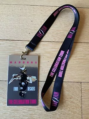 2024 Madonna Celebration Tour VIP Lanyard- Ships In A Box • $38.99