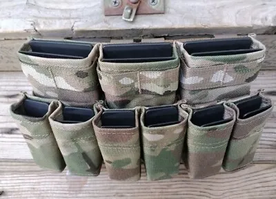 Multicam Esstac Style High Rifle & Pistol Pouch Combo For Chest Rig Or Vest • $59.98