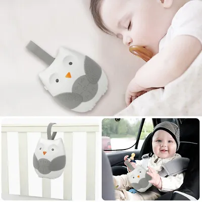 Owl Soothing Music Box Baby Sleep Soother Portable Sleep Aid Sound Machine· • £9.59