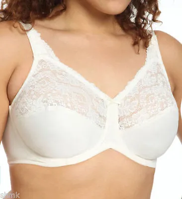 Lilyette Tailored Minimizer Bra With Lace 0428 428 • $20