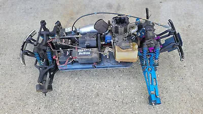 Traxxas TMAXX 1/10 Scale Nitro Truck Parts Junker As-Is Untested. OS Max • $63