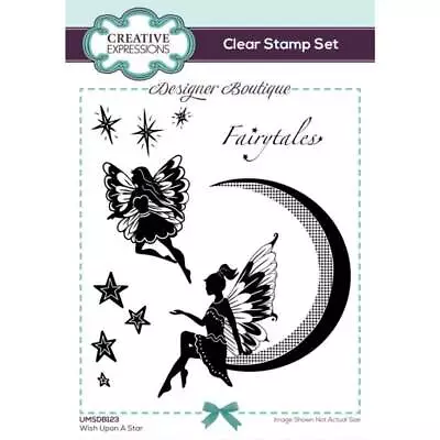 Wish Upon A Star Clear Stamps - Creative Expressions Designer Boutique • £7.99