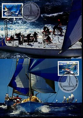 $2.45 • Buy Australia Maximum / Maxi Cards - 1994 50th Sydney To Hobart Yacht Race (Set Of 2