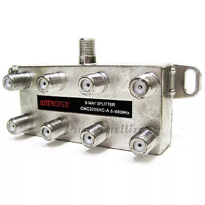 3pc Antronix 8-way F Connector Splitter Coaxial CMC2008HC-A Cable HDTV 1002MHz • $30