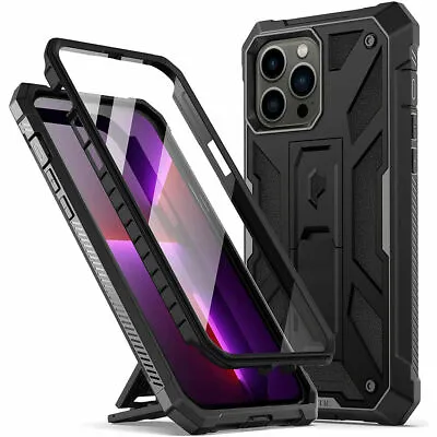 For IPhone 13 Pro Max 13 Pro 13 13 Mini Case Rugged Cell Phone Hard Hybrid Cover • $7.95