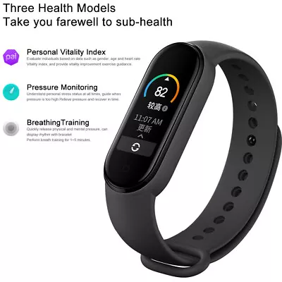 Original Xiaomi Mi Band 5 Smart Watch Wristband Heart Rate Fitness OLED Global • $74.99