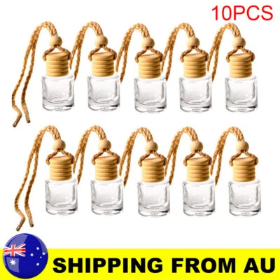 $18.99 • Buy Car Hanging Diffuser Air Freshener Perfume Empty Bottle Essential Oil Container