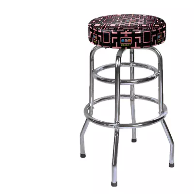 30  Ms. Pac-Man Swivel Stool Maze Pattern For Arcades NIB • $124.99