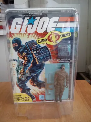 GI Joe 1984 Firefly 100% Complete Recarded Mint Unpunched Card With Star Case • $295