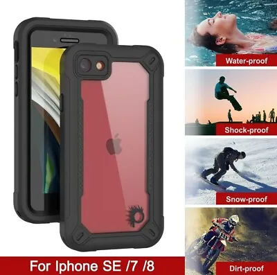 Punkcase For IPhone SE/7/8 (4.7 ) Waterproof Case Maximus Series Slim Fit IP68 • £11.99