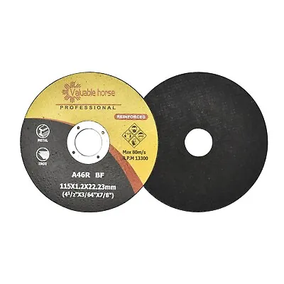 100PCS 4.5 Cut Off Wheels 4-1/2  X3/64  X7/8  Cutting Disc Metal Stainless Steel • $34.99