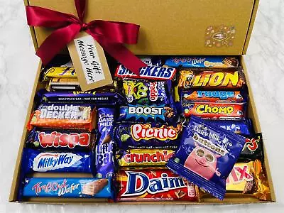 Cadbury & Nestle Fathers Day Birthday Gift Box Variety Milk Chocolate Hamper • £17.99