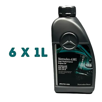 Genuine Mercedes-Benz 0W-40 AMG Fully Synthetic Engine Oil MB 229.5 6 Litre 6L • £49.99