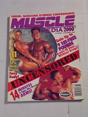 Muscle Media 2000 Fitness Magazine October - November 1994 -- 110923JENON-44 • $15.59