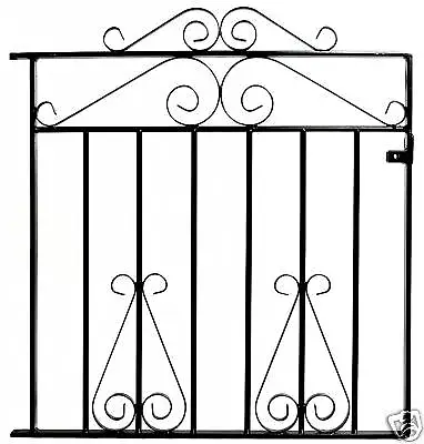 Metal Small Side Garden Gate To Fit 3ft(915mm) Opening X 3ft(915mm) High MFS7 • £59.99