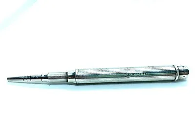 Antique Art Deco SAMPSON MORDAN Sterling Silver Gravity Propelling Pencil 29 Gr • £120