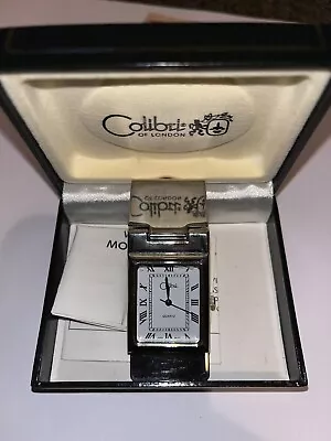         Colibri Money Clip  Watch French Fold  Stainless Steel  • $90