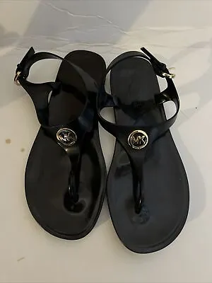 Michael Kors Black Jelly Sandals Size 8 • $15