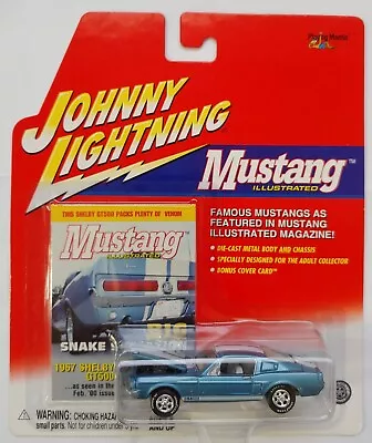 1967 SHELBY GT500 SNAKE SENSATION   MUSTANG ILLUSTRATED   Johnny Lightning • $11.86