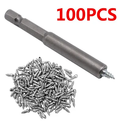 100PCS. Anti-slip Screw Stud Wheel Tire Nail For Auto Motorcycle SUV ATV Truck • $13.89