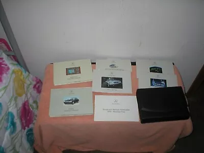 2001 Mercedes S-Class Owners Manual Set With Cover Case And Navigation Manual • $39.99