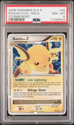 $70 • Buy Psa 8 Nm-mt Raichu Lv.x 99/100 Stormfront Ultra Rare Holo Pokemon 2008