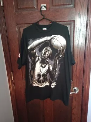 Vintage Nike Michael Jordan T-Shirt XL Vintage USA 90s Rare Graphic Basketball  • $60