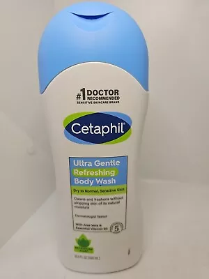 Cetaphil Ultra Gentle Refreshing Body Wash For Dry To Normal Sensitive Skin  • £17.16